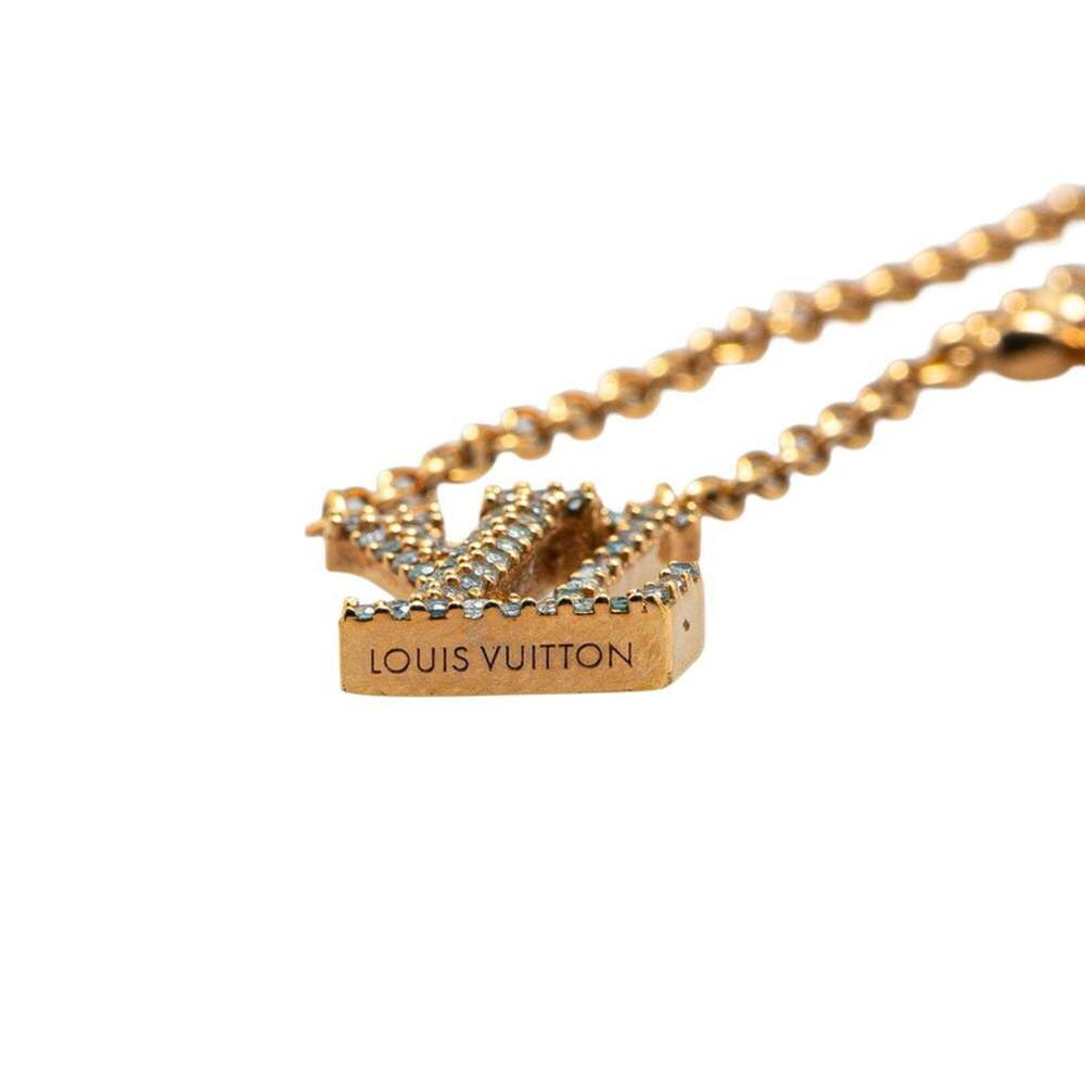LOUIS VUITTON Gold Necklace - Picture 3 of 7